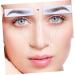 BELLIFFY 4pcs Eyebrow Stickers Hair Like Eyebrows Colored Lashes Fake Water Transfer Paper with Soy Ink 21x15cm Brown - Buy Online on GoSupps.com