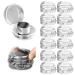 12 pieces of stove protection baby buttons stove protection buttons stove protection children buttons child lock stove buttons oven child locking child locking stove rotating knobs kitchen security for children transparent
