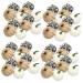 Veemoon 48 Pcs Artificial Pumpkin Garland Decor Halloween Foam Pumpkin Mini Pumpkin Figurine Pumpkin Ornament Fake Decorative Pumpkins Small Fake Pumpkin Polyester Autumn Fake Decoration