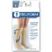 Truform 15-20 mmHg Knee High Compression Stockings for Men & Women - Closed Toe Beige Large - Comfort & Support - Buy Online on GoSupps.com