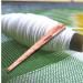Odin Handmade Nalbinding Bone Knitting Needles - Large Eyed, Multipurpose Craft Tool for Rug Making & Weaving (Small Red) - Buy Online on GoSupps.com