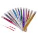 Hair Tinsel Kit 37inch Glitter Hair Tinsel Extensions 13 Colors PET Safe Bright Color Holographic Sparkle Shiny Straight Hair Extensions for Women Girls