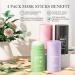 Poztl 4 Pack Mask Stick Set - Green Tea, Bamboo Charcoal, Aubergine & Peach Mud Mask - Deep Pore Cleansing, Anti-Aging, Reduce Blackheads, Acne, Dark Spots - Oil Control - Facial Skin Clay Mask Set - Buy Online on GoSupps.com