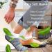 +MD Women's Bamboo Diabetic Ankle Socks - 6 Pairs | Seamless Toe, Non-Binding, Cushioned Sole | Black 9-11 - Buy Online on GoSupps.com