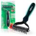 Mydaisy dog brush underwoll dog brush long -hair undercoat cat brush long -haired dog comb underproof brush cat dog brush subfell brush dogs dog comb long hair l turquoise