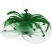 Jiahg Ladies Fascinator Hemp Hut - Breathable Green Feather Flower Hair Clip for Bridal Jewelry Parties Weddings & Festivals - Buy Online on GoSupps.com