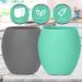 Sperric Silicone Mini Cups for Toddlers - 2 Pack, 4.5 oz - Light Blue/Cool Gray - Buy Online on GoSupps.com