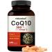 CoQ10 (Ubiquinone) 300mg with Omega 3 Fatty Acids 240 Capsules | Stable High Absorption Form Antioxidant Support for Heart & Energy Health Extra Strength Coenzyme Q10 Supplement CoQ10 300mg with Omega-3