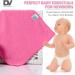 DualVertex 30 Reusable Baby Wipes Microfiber Face Cloth - Washable & Unscented | Multipurpose Makeup Remover Cloth with Laundry Bag | Ideal for New Born Gift - Buy Online on GoSupps.com