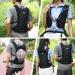 BBAIYULE 2L BPA Free Hydration Backpack | Ultralight Running Cycling & Hiking Bag | Adjustable Backpack with Drinking System for Men & Women | Includes 2 Drinking Bottles - Buy Online on GoSupps.com