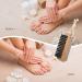 2-in-1 Nail Brushes for Cleaning Fingernails & Exfoliating Feet - Wooden Foot Scrubber with Pumice Stone | Manicure Pedicure Tools - Buy Online on GoSupps.com