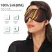 Haskirky Light Blocking Eye Mask Breathable and Adjustable Adult Men and Women Travel on Business Trips Yoga Meditation Light Smooth Comfortable Eye Mask Office Deep Sleep Goodies Golden Dragon Eye - Buy Online on GoSupps.com