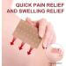 Pain Relief Patch - 10 Pieces for Knee Back and Neck Pain Relief | Heat Therapy Anti-Pain Plaster for Sore Muscles - Buy Online on GoSupps.com