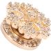 Nail Rhinestone for Nail Design Flatback Crystals Gemstones Nail Charms Jewels Decoration Rotatable Elegant Beautiful Snowflake Shape 3D Christmas Nail Art Decor for Home Salon - Buy Online on GoSupps.com