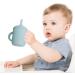 Sangyn 2 Pack Toddler Training Cup with Straw BPA-Free 5 Oz - Sky Blue Brown - Buy Online on GoSupps.com