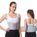 MageJOy back support belt with adjustable rear belt - lumbar support for the lower back to relieve scoliosis and sciatica pain