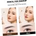 DOITOOL Eyebrows 4pcs Four Forked Eyebrow Pencil Cosmetic Very Fine Miss Brow - Buy Online on GoSupps.com