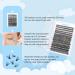 300 Pcs 40D C-Mix Individual Cluster Lashes 9-16mm DIY Lash Extensions for Dramatic Volume - Self Application at Home - Buy Online on GoSupps.com