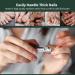 VANWIN Nail Clippers Slant Curved Blade Nail Clipper for Thick Toenails and Ingrown Nails Toenail Clippers for Seniors Men - Buy Online on GoSupps.com