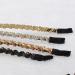 Cuizhiyu 4PK Slim Beaded Headbands for Women - Non Slip Woven Headband - Gold & Silver Hair Bands for Girls - Buy Online on GoSupps.com