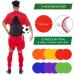 GDUCKS 10 Inch Spot Markers 12 Pack - Rubber Floor Dots for Sports Training & Classroom Activities - Buy Online on GoSupps.com