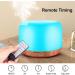 Aoreun 300ml Humidifier & Aroma Diffuser with Remote Control | 7 Colors Timer Function & LED - Perfect for Office & Bedroom - Buy Online on GoSupps.com