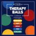 JFA Medical Hand Therapy Exercise Balls - Set of 5 Strengths for All Levels of Resistance - Buy Online on GoSupps.com