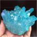 Natural Rock Crystal Clusters Colorful Angel Aura Electroplated Quartz Minerals Specimen Ornament Home Decorative Stone Flowers Raw Stones and Minerals (Size : F/300-330g) (Size : B/150-180g) - Buy Online on GoSupps.com