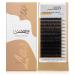 LASHVIEW 0.03mm Thickness C Curl 15-20mm Mixed Length Eyelash Extension Russian Volume Lashes Faux Mink Soft Individual Lash Extensions Pure Korean Silk Application For Professional Salon Use 0.03-C(15-20mm)