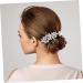 Housoutil Crystal Hair Accessories Hair Clip Hair Barrettes Wedding Decor Tiara Wedding Hair Accessories Hair Pin Rhinestone Bobby Pins Rhinestone Hair Comb Headgear Zinc Alloy Gem Bride - Buy Online on GoSupps.com