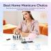Modelones Cat Eye Gel Nail Polish Set 6 Colors Holographic Red Blue Purple Silver Gel Polish Glitter 9D Magnetic Gel Polish Pink Shimmer Summer Gel Polish with Magnet Nail Art DIY Salon For Women - Buy Online on GoSupps.com