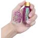 Holographic Laser Body Glitter Gel - Mermaid Sequins Makeup for Body, Hair, Face, Nails, Eyeshadow - Long Lasting & Waterproof - 1oz (Laser Pink) - Buy Online on GoSupps.com
