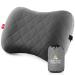 Hikenture Camping Pillow with Removable Cover - Ultralight Inflatable Pillow for Neck Lumbar Support - Upgrade Backpacking Pillow - Washable Travel Air Pillows for Camping Hiking Backpacking Grey