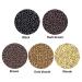 200 Pcs 3.0mm Brown Silicone-Lined Copper Nano Rings Micro Beads for Hair Extensions - Buy Online on GoSupps.com