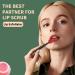 Silicone Lip Scrub Brush Exfoliator Tool - Double-Sided Lip Exfoliator Brush for Dark Lips - Buy Online on GoSupps.com