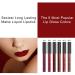 Buy 3Pcs Matte 24-Hour Liquid Lipstick Set - DNM Dark Red Purple Long Lasting Waterproof Lip Stain Gift Set - Buy Online on GoSupps.com