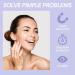 Aliobio Hydrocolloid Pimple Patches - 216 Invisible Acne Stickers - Purple (6 Sheets) - Buy Online on GoSupps.com