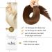 Yilite Tape Extensions Real Hair | 40cm Medium Brown 20 Pieces | Invisible Silky Straight Skin Weft - Buy Online on GoSupps.com