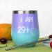 Bokalaka 30th Birthday Gift for Women - 350ml Stainless Steel Wine Tumbler | Stylish Gradient Color - Buy Online on GoSupps.com