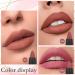 Evpct 3Pcs Nude Beige Matte Lipstick and Lip Liner Set - Chestnut Brown Mauve Vegan 24 Hour Waterproof Gel Lipliner Pencil Set | Long Lasting Matte Lipstick Pencil Set - 3 Count - Buy Online on GoSupps.com