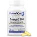 Patient One Omega-3 800 | Supplement to Support Heart Cognitive and Joint Health* | Omega-3 Fish Oil with EPA and DHA | 120 Softgels