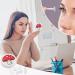 Red Mushroom Contact Lens Travel Kit - Portable & Cute Contact Lens Case with Mirror for Daily Use - Buy Online on GoSupps.com