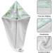 Butterflies Dry Hair Cap - 2 Piece Quick Dry Towel Set with Button Headband | Super Absorbent & Soft Comfort for All Hair Types - Buy Online on GoSupps.com