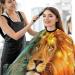 Lion Constellation Galaxy Barber Cape - Adjustable Snap Hair Cutting Apron for Adults | Salon Essentials - Buy Online on GoSupps.com
