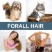 Ultimate Animal Hair Remover Brush | Dog & Cat Hair Removal for Carpet Furniture and Car | Rubber Pet Hair Brush in Red Light Blue & Dark Blue - Buy Online on GoSupps.com