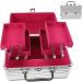 Frcolor Aluminum Makeup Vanity Case - Silver Cosmetic Organizer Box for Travel & Storage - Buy Online on GoSupps.com