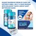 Equate Maximum Strength Sleep-Aid Softgels 50mg 100 Ct (2 Pack) Bundle + Exclusive Guide for Great Sleep - 3 Items - Buy Online on GoSupps.com