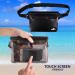 HEETA 2-Pack Waterproof Pouch with Waist Strap - Screen Touch Sensitive Bag for Swimming, Diving, Boating - Keep Phone and Valuables Dry - Black & Grey - Buy Online on GoSupps.com