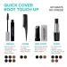 RED by Kiss Quick Cover Mascara | Water-Resistant Gray Concealer Brush for Hair & Beard - Natural Medium Brown | International Shipping Available - Buy Online on GoSupps.com