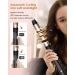 Ukliss Rotating Automatic Curling Iron - Fast Heating Self Curling Wand for Long Hair | 30s Heat Up Time Time-Saving & Effortless Curls - Buy Online on GoSupps.com